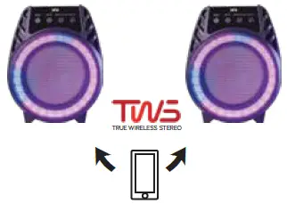 QFX BT-64 Portable Speaker fig 2