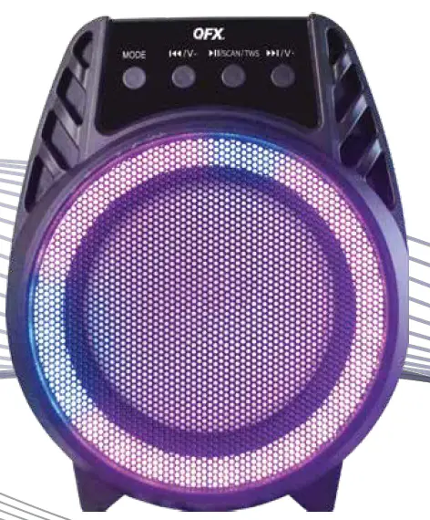 QFX BT-64 Portable Speaker product