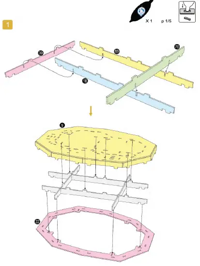 UNIVERSITY-GAMES-08482-Harry-Potter-Hagrids-Hut-3D-Puzzle-1