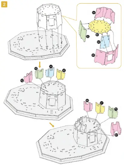 UNIVERSITY-GAMES-08482-Harry-Potter-Hagrids-Hut-3D-Puzzle-2