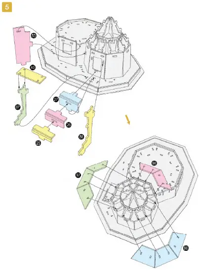 UNIVERSITY-GAMES-08482-Harry-Potter-Hagrids-Hut-3D-Puzzle-5