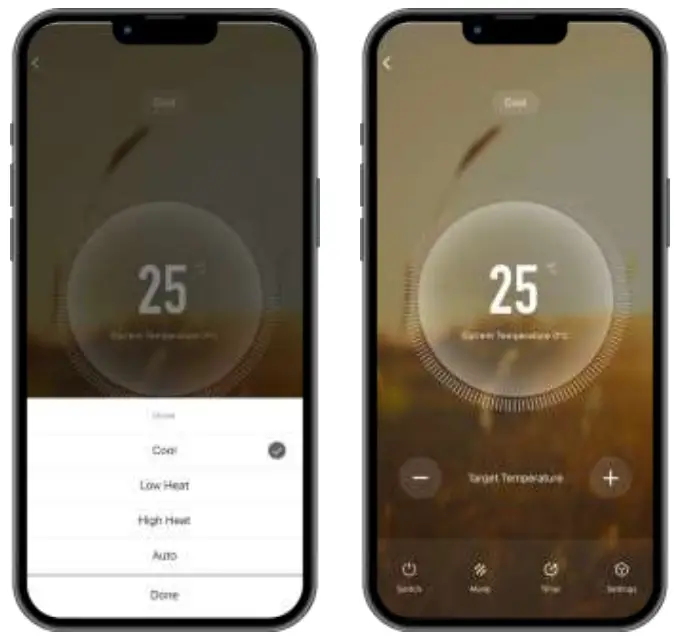 TCP Smart SMABLFAN1500WBHN1903 Bladeless Smart Oscillating Heater and Fan 1500W Black fig 4