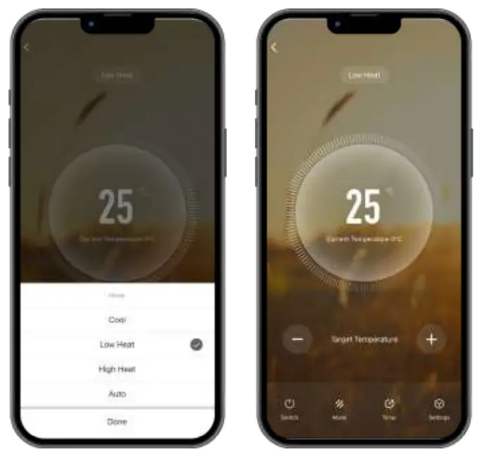 TCP Smart SMABLFAN1500WBHN1903 Bladeless Smart Oscillating Heater and Fan 1500W Black fig 5