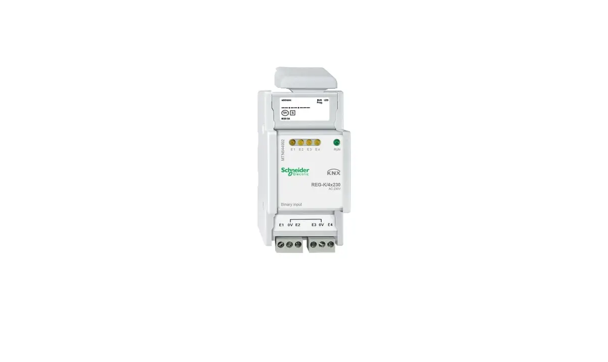 Schneider Electric Mtn644992 Spacelogic Knx Binary Input Instruction Manual
