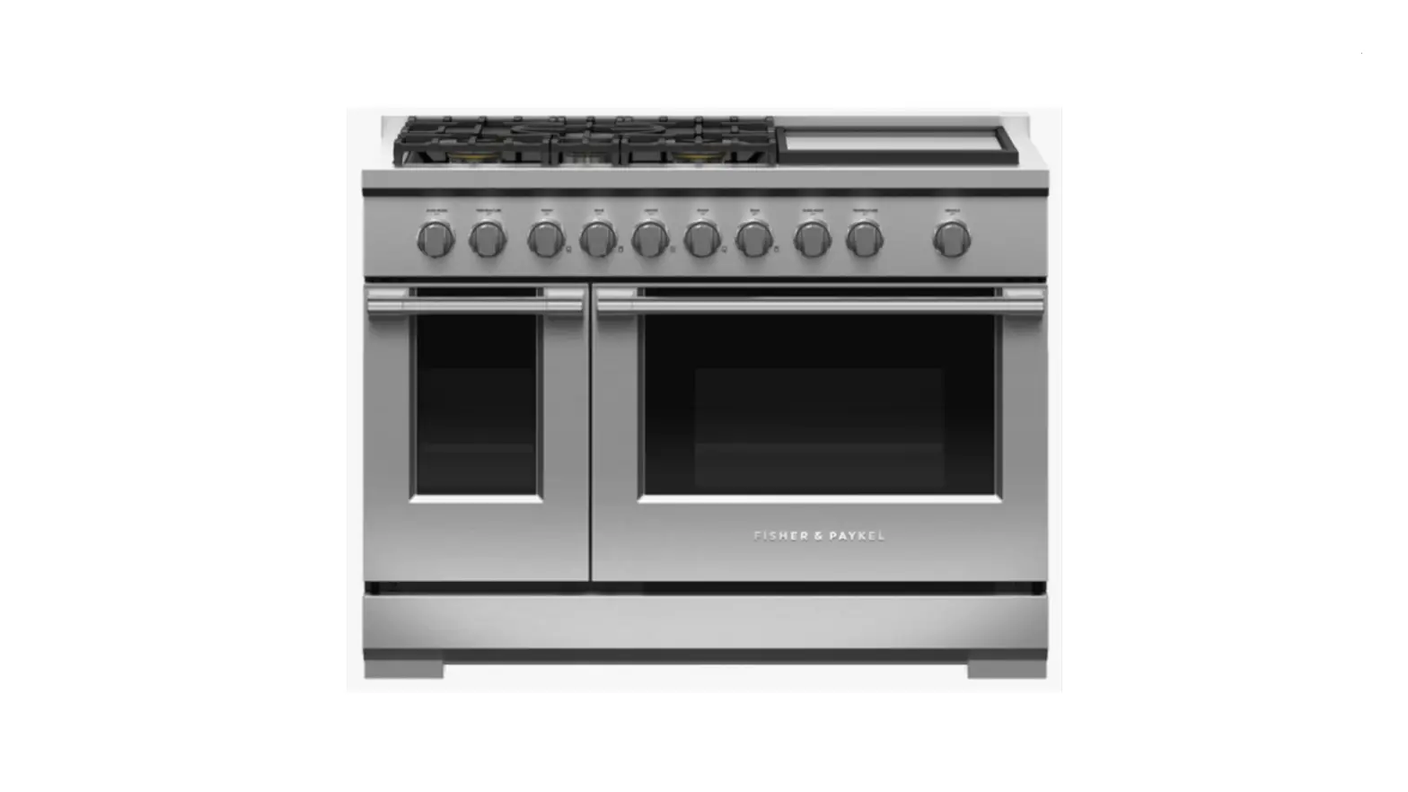 Fisher Paykel Rgv3-485gd-l 48 Inch 5 Burners Gas Range With Griddle User Guide