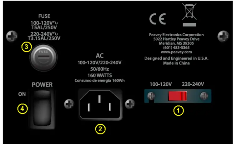 PEAVEY AQ 12 12 Inch Powered Loudspeaker