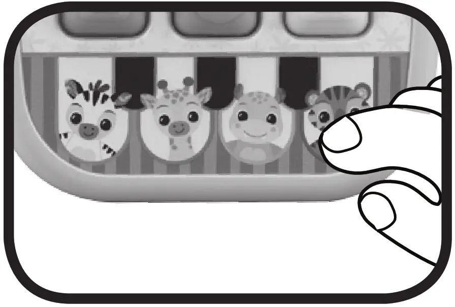 VTech 540400 Squishy Lights Learning Tablet - Figure 5