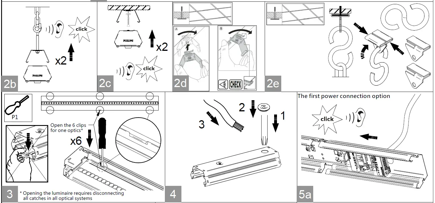 PHILIPS LL212X CoreLine Trunking Gen2 LED Light 5