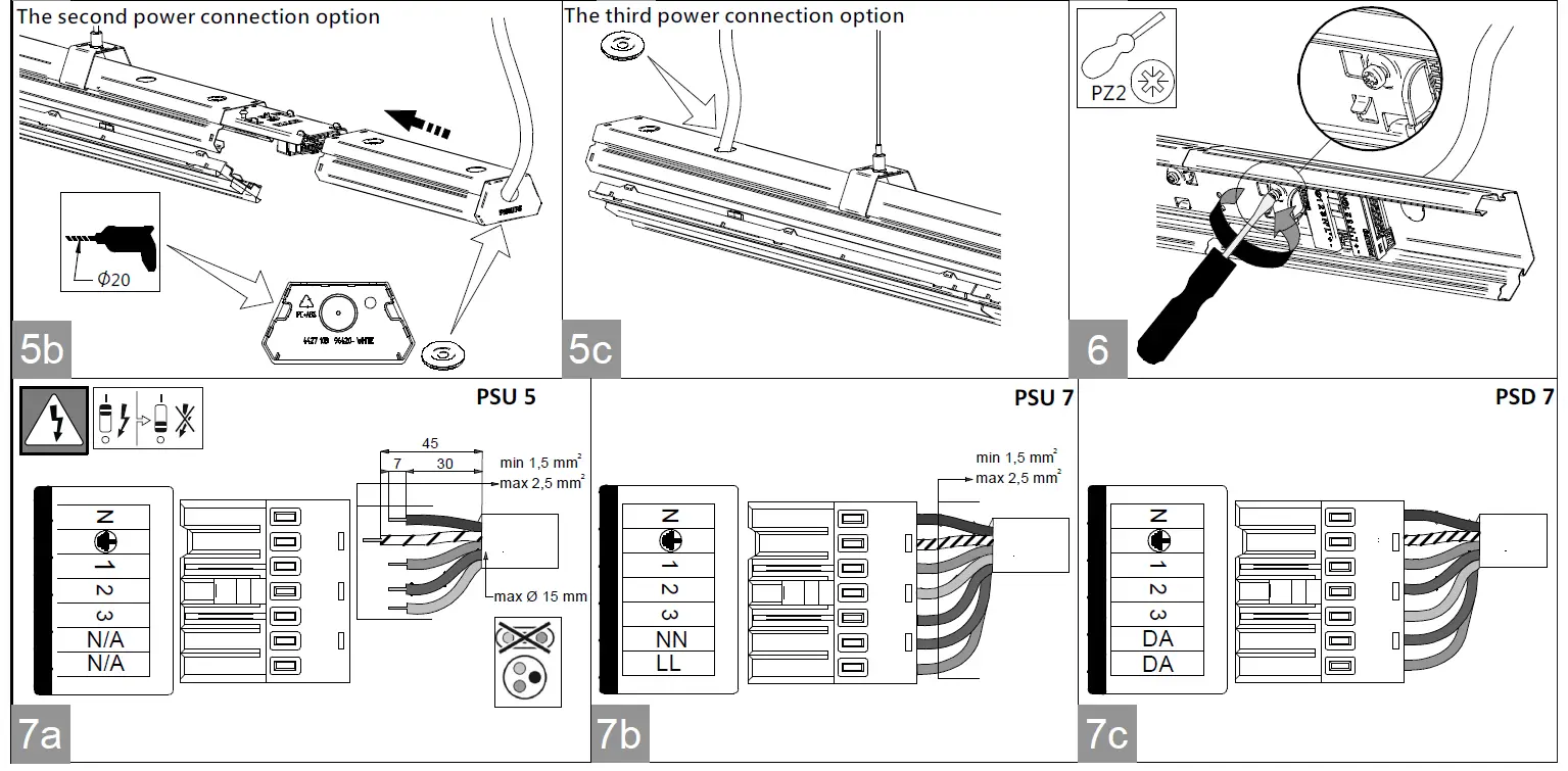 PHILIPS LL212X CoreLine Trunking Gen2 LED Light 6