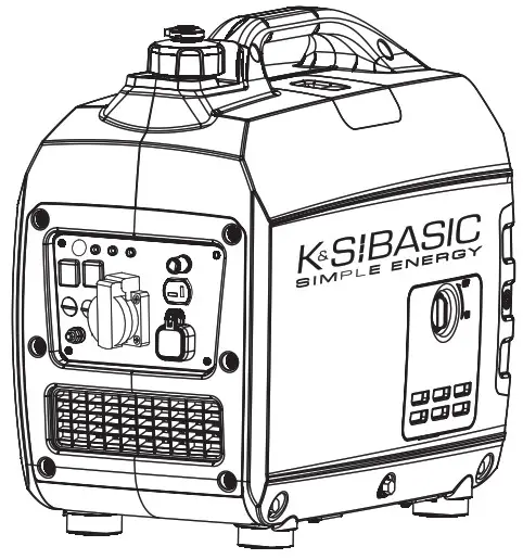 KONNER SOHNEN KSB 12i S Inverter Generator - cover