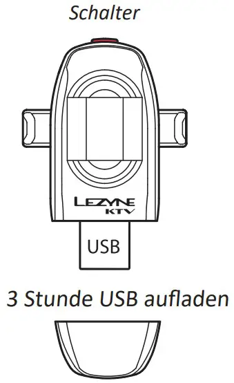 LEZYNE KTV Rear STVZO Light - FIGURE 1