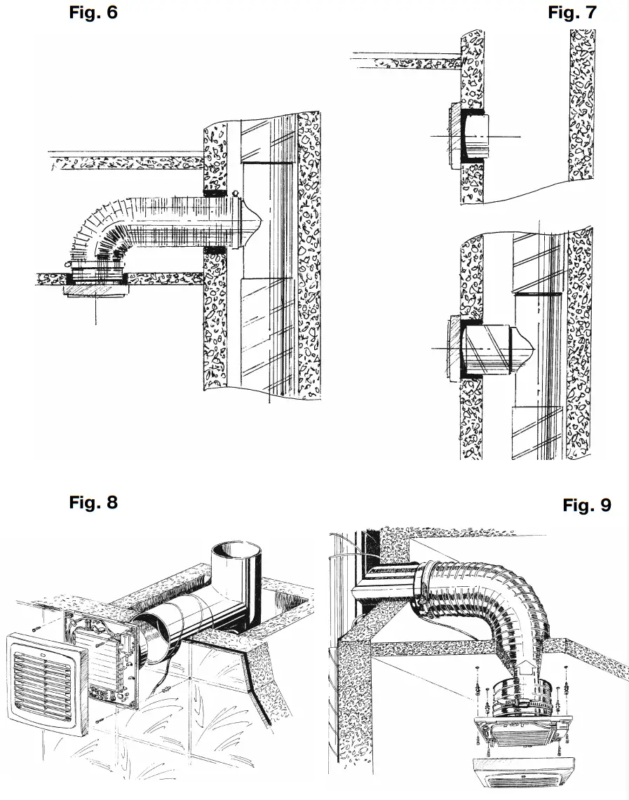 BLAUBERG Ventilation Auto Series Wall Exhaust Fan - Figure 4