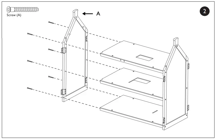 JOHN LEWIS Leckford Dolls House - Assembly 1