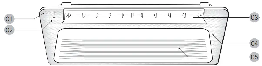 SAMSUNG AJ035TN1DKG Air Conditioner - Overview