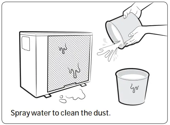 SAMSUNG AJ035TN1DKG Air Conditioner - heat exchanger