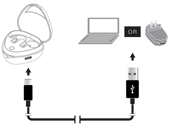 MEE audio B08RHYC7TK X20 Truly Wireless Active Noise Cancelling in Ear Headphone - CHARGINGa