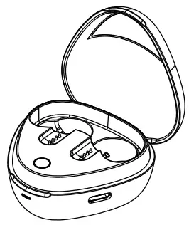 MEE audio B08RHYC7TK X20 Truly Wireless Active Noise Cancelling in Ear Headphone - Charging