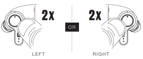 MEE audio B08RHYC7TK X20 Truly Wireless Active Noise Cancelling in Ear Headphone - Turn ANC On