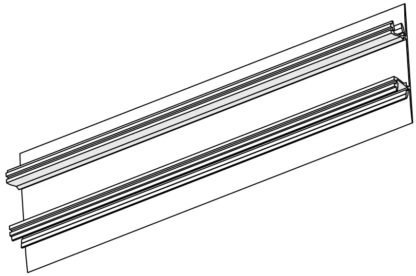 KLUS Plakin-Duo LED Wall Profile