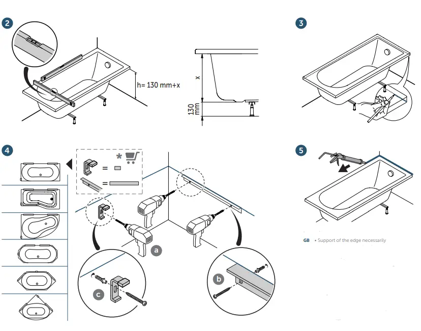 HORNBACH 10606946 Bathtub-fig4