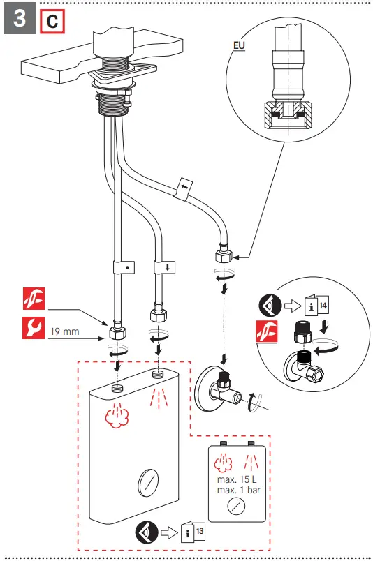 FRANKE FC 3054.082 ORBIT Kitchen Faucet-FIG6