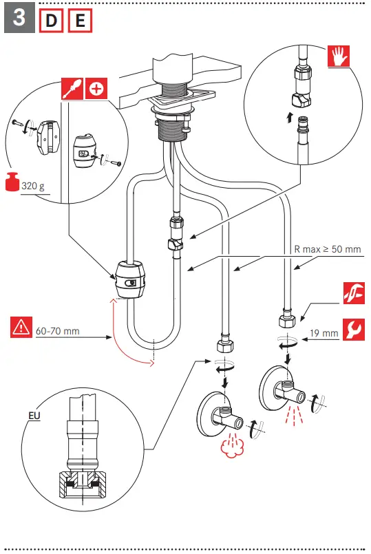FRANKE FC 3054.082 ORBIT Kitchen Faucet-FIG7