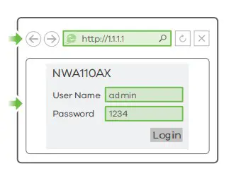 ZYXEL Dual-Radio PoE Access Point NWA110AX - fig9