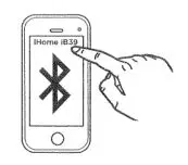 iHome iB39 QSG Bluetooth Earbuds - Turn on Bluetooth mode on your device