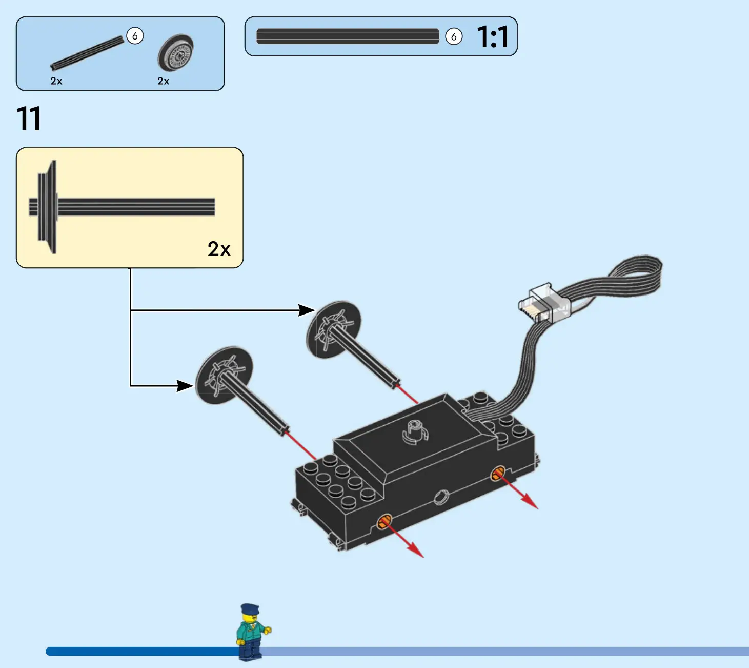 LEGO 60337 City Express Passenger Train - Figure 11