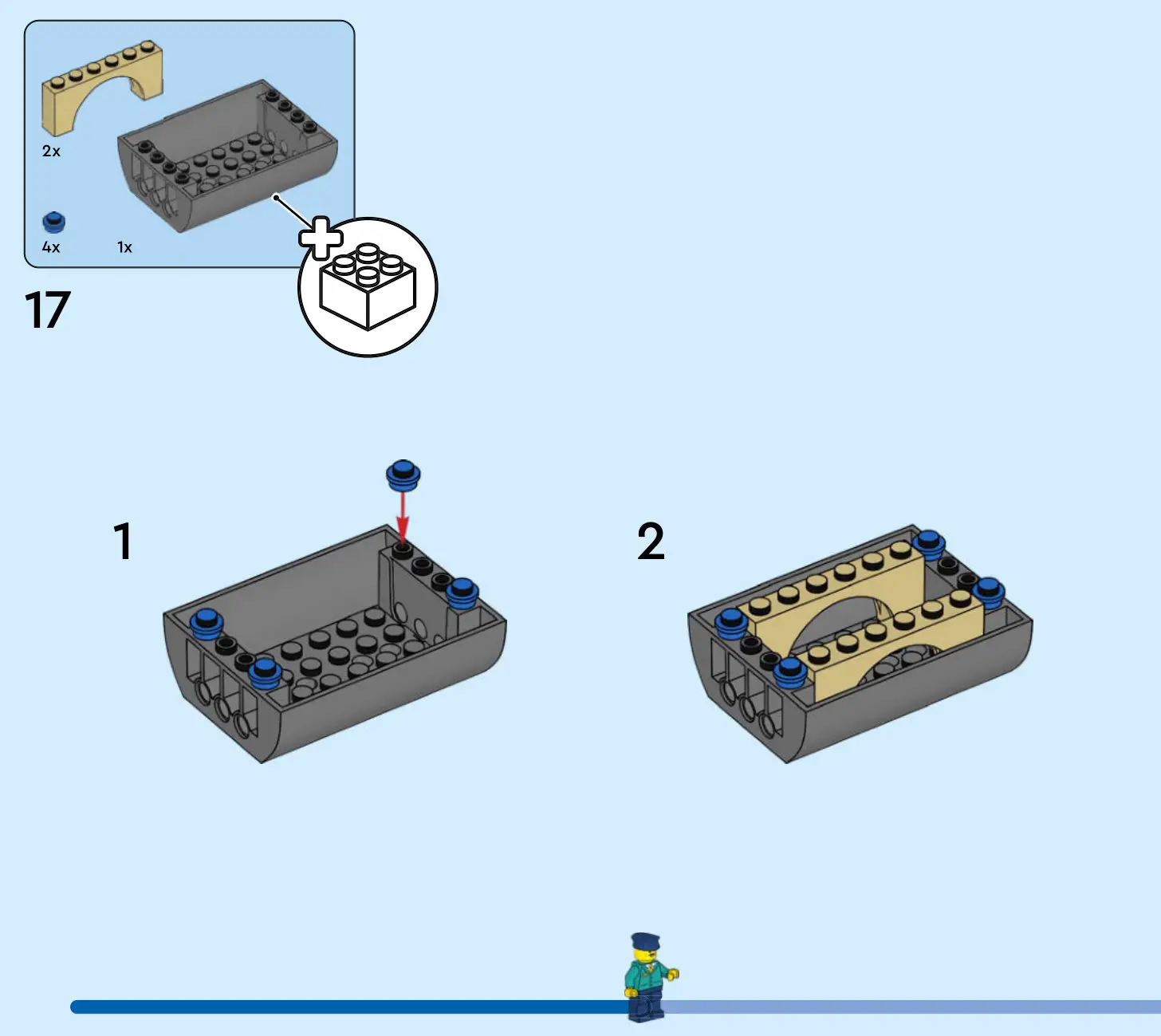 LEGO 60337 City Express Passenger Train - Figure 17
