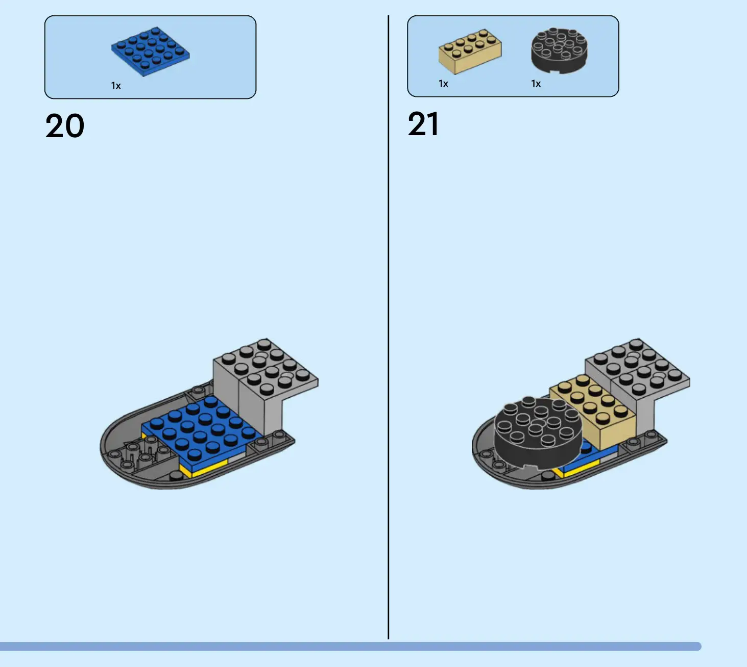 LEGO 60337 City Express Passenger Train - Figure 20,21