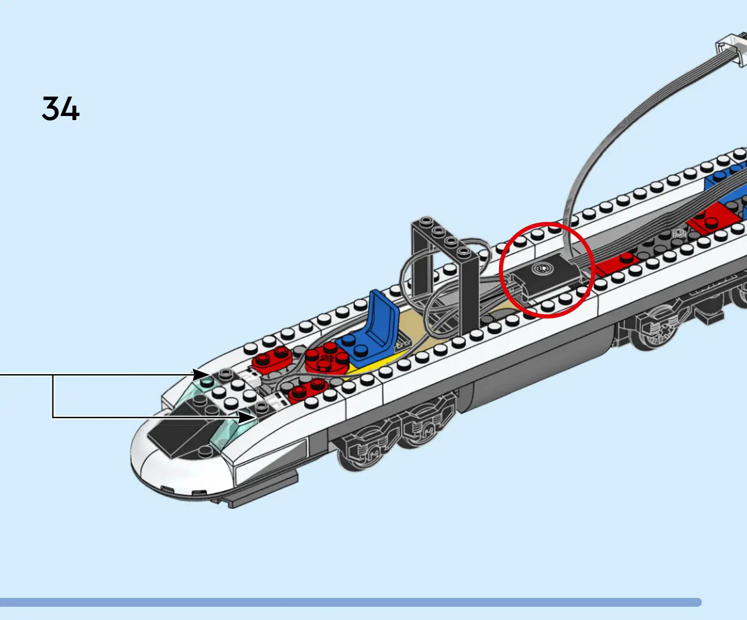 LEGO 60337 City Express Passenger Train - Figure 34