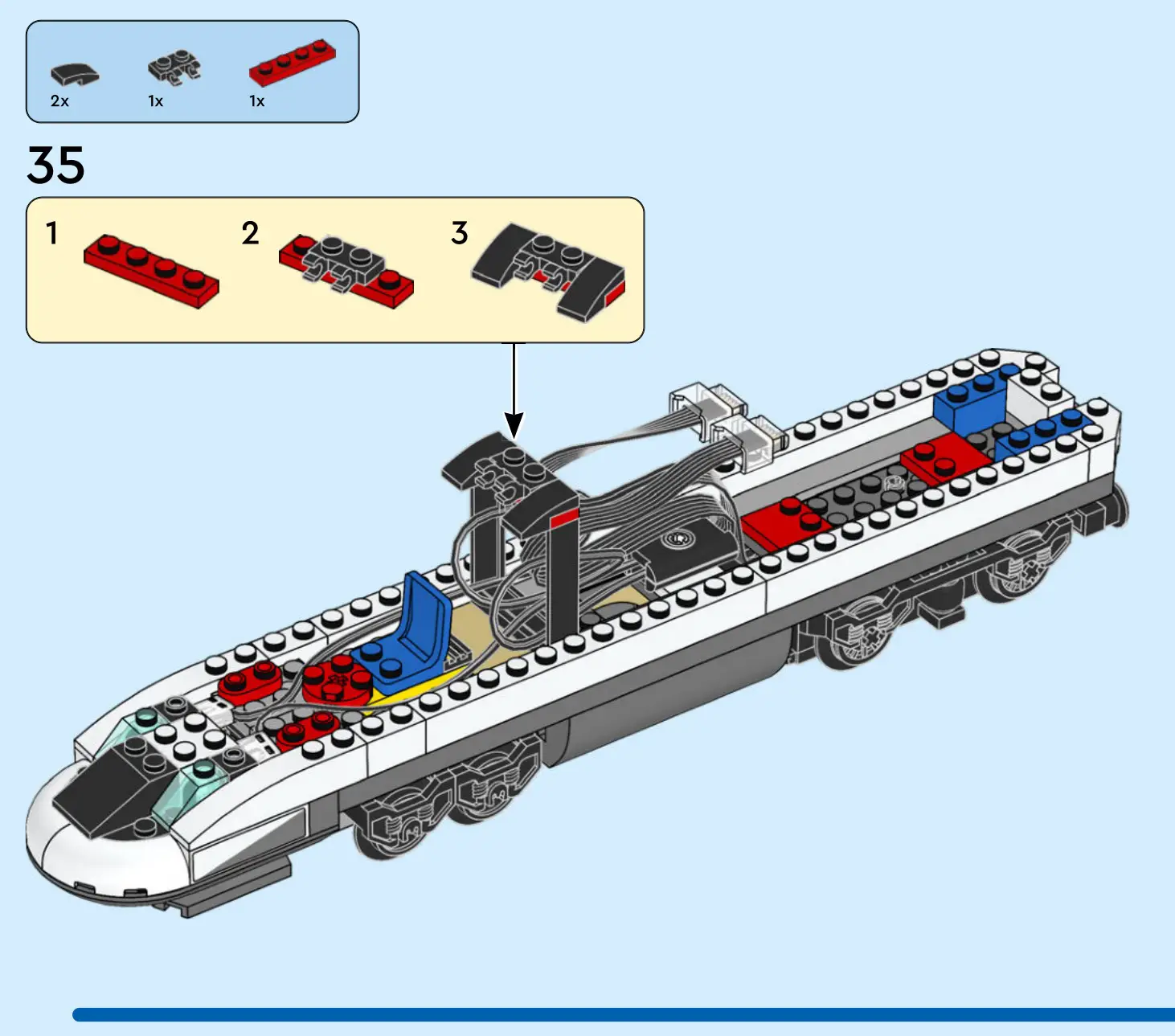 LEGO 60337 City Express Passenger Train - Figure 35