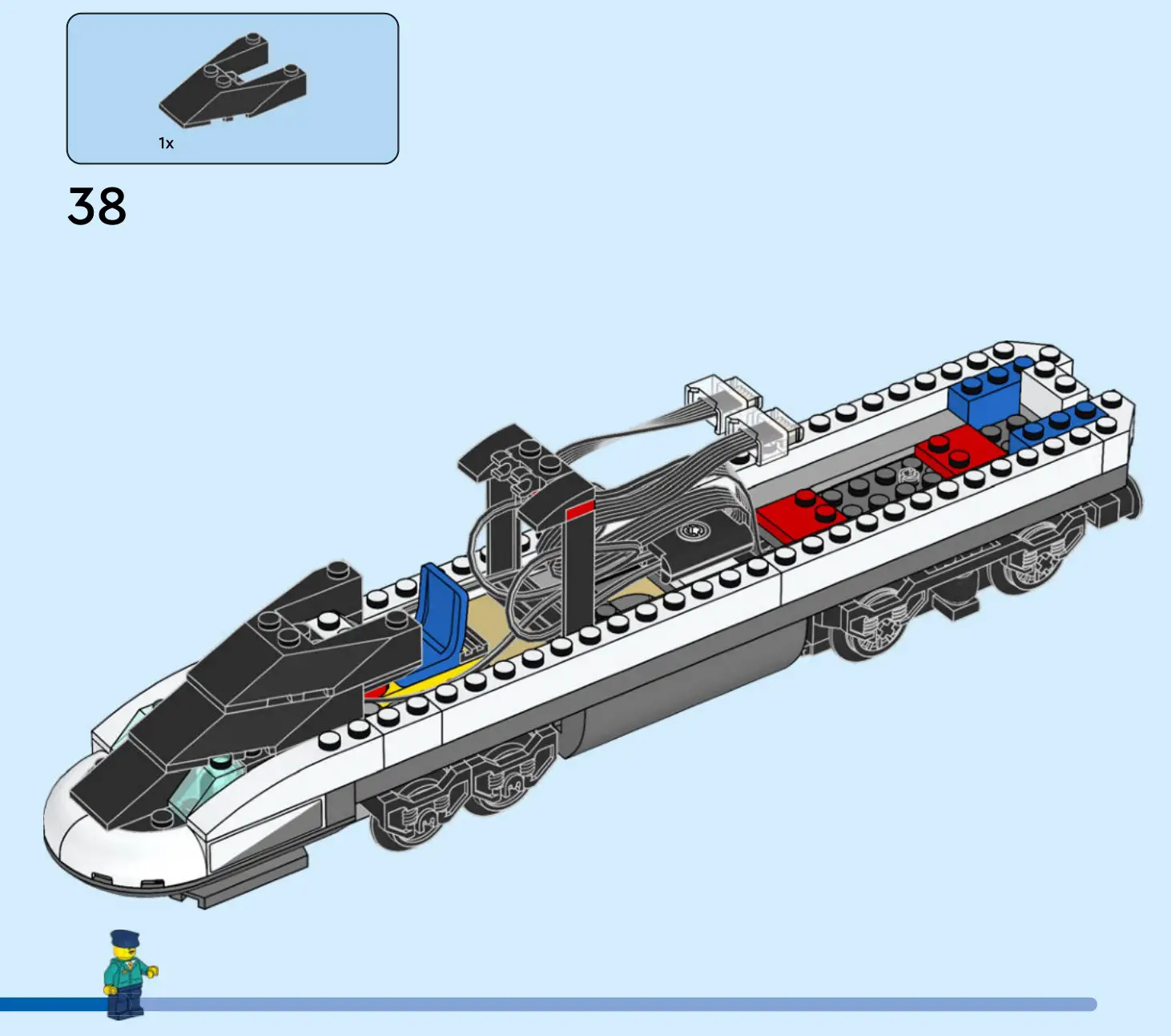 LEGO 60337 City Express Passenger Train - Figure 38