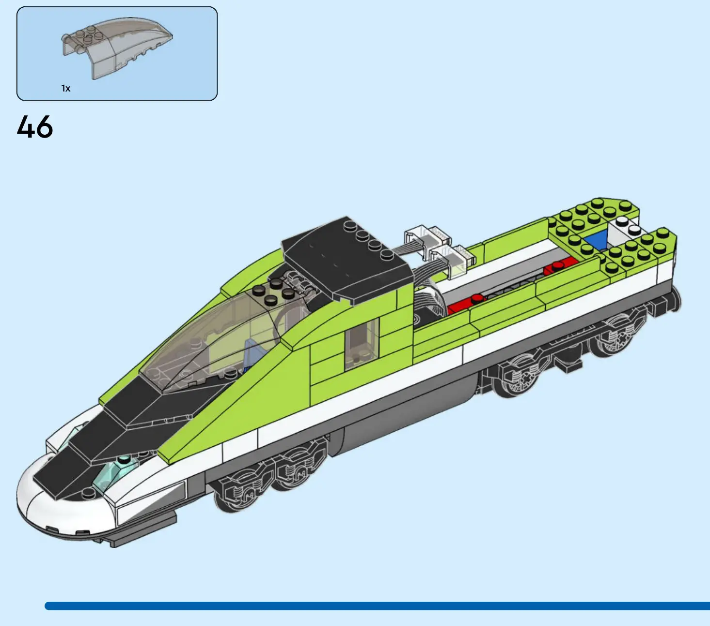 LEGO 60337 City Express Passenger Train - Figure 46