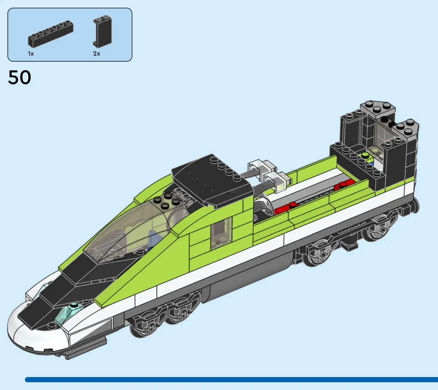 LEGO 60337 City Express Passenger Train - Figure 50
