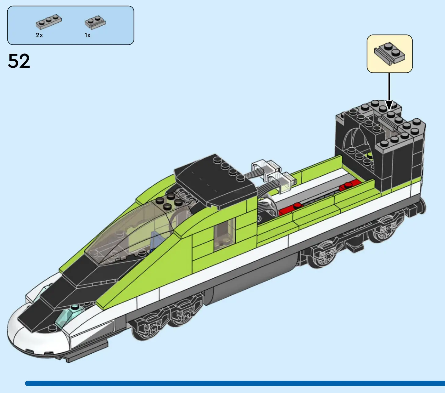 LEGO 60337 City Express Passenger Train - Figure 52