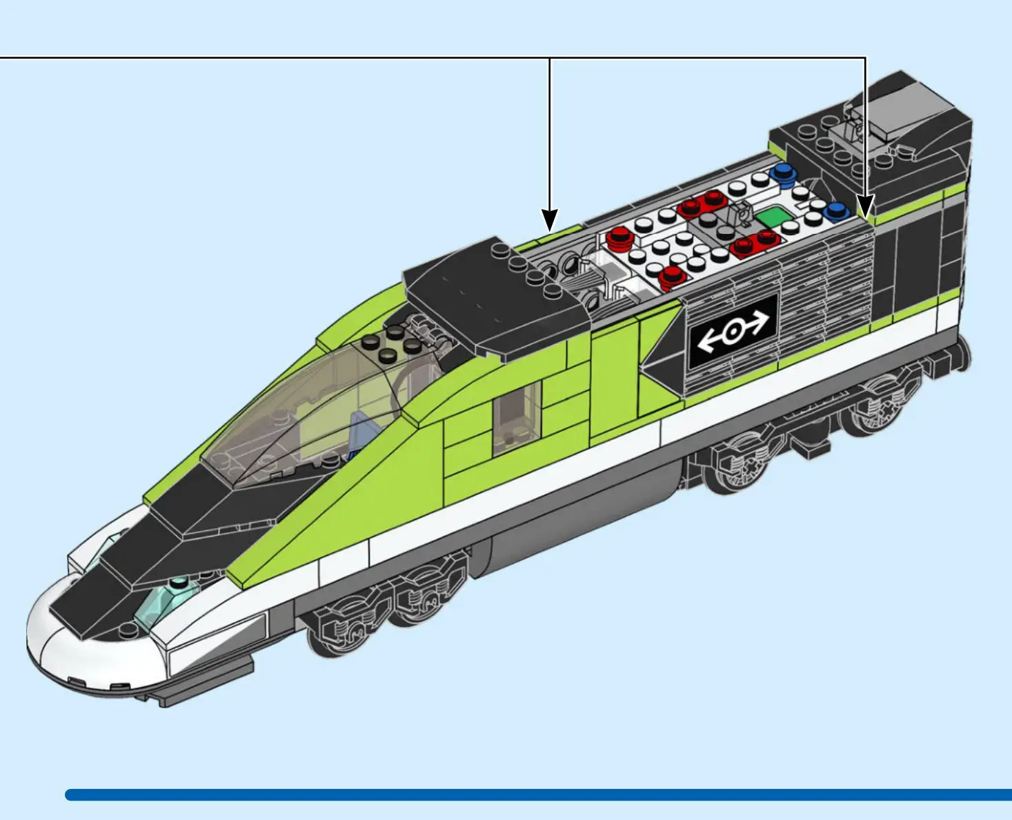 LEGO 60337 City Express Passenger Train - Figure 60-2