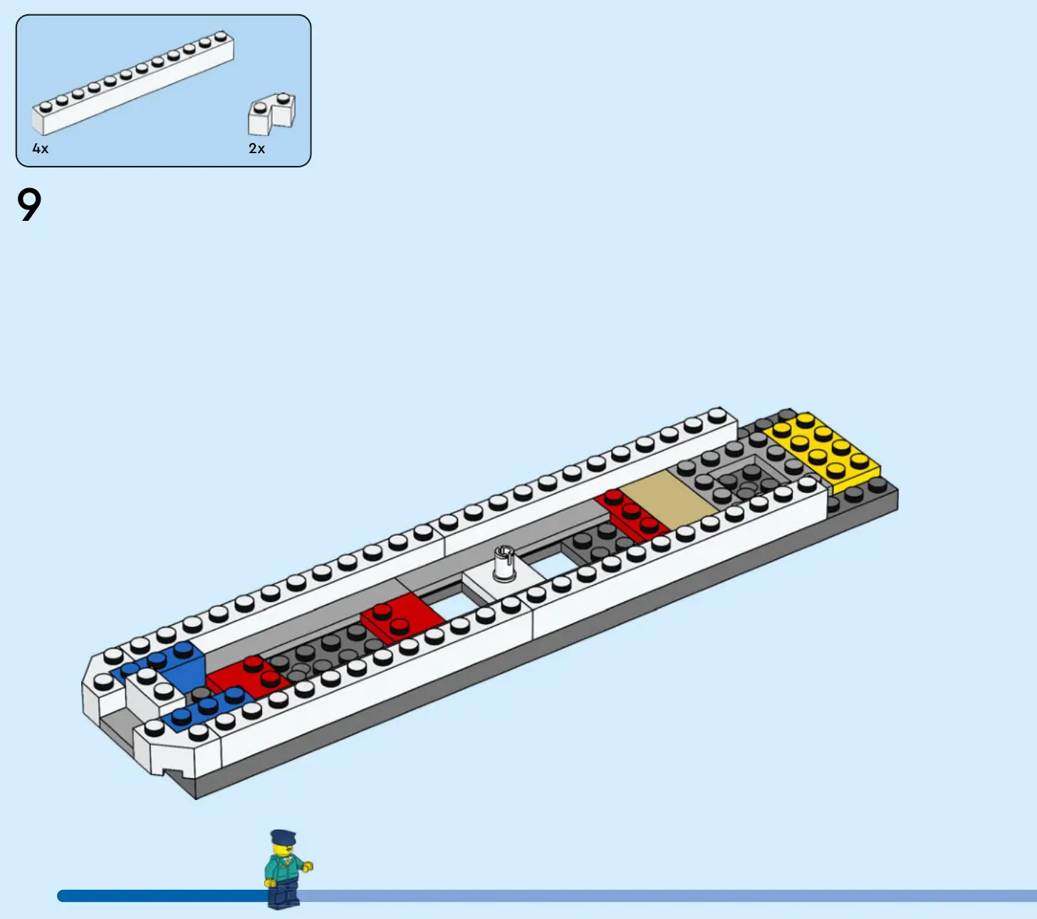 LEGO 60337 City Express Passenger Train - Figure 9