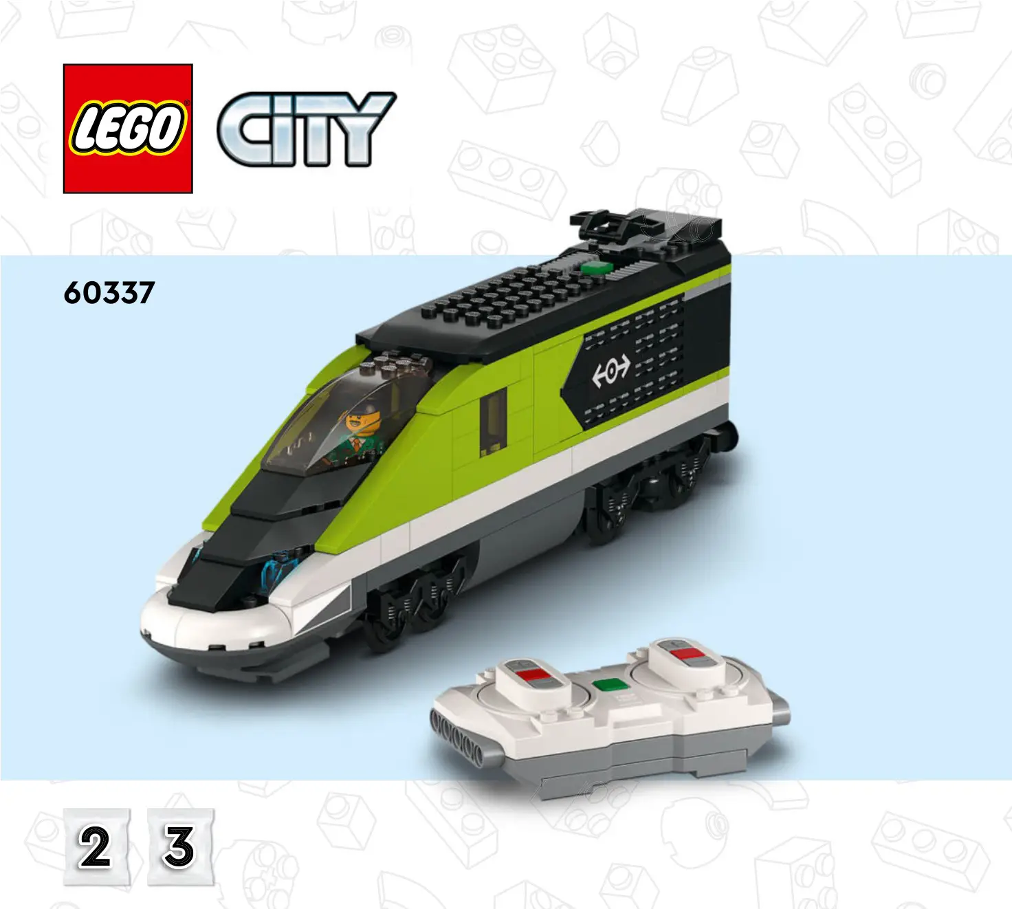 LEGO 60337 City Express Passenger Train Instruction Manual