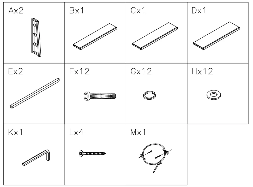 ASHLEY H741-49 Luxenford Hutch - fig 1