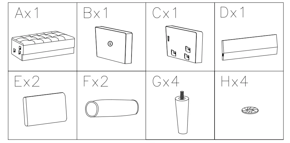 ASHLEY 5460535 Room Darlow Loveseat