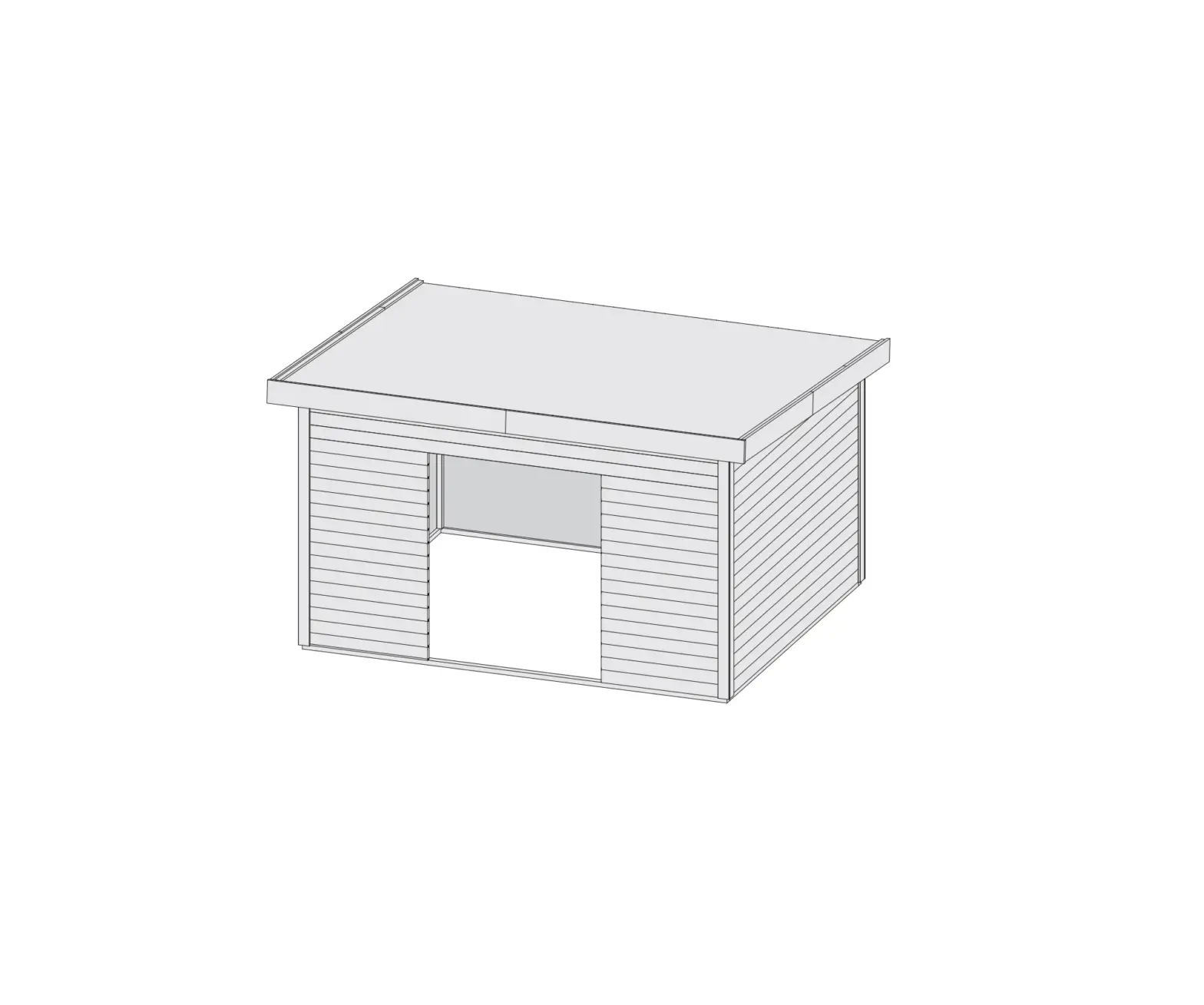 Hornbach 31271 Garden Shed Karibu Instruction Manual