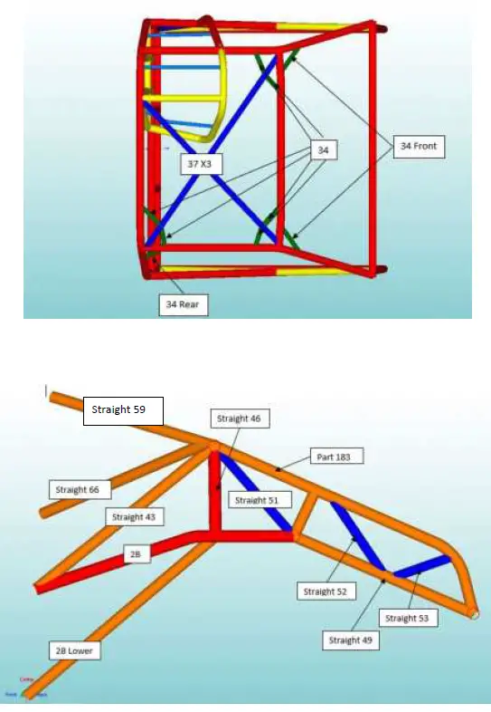 MOORE-RACE-CHASSIS__-FABRICATION-MRC-94-04-25-3-2-Cage-Kit-with-Backhalf-FIG-2