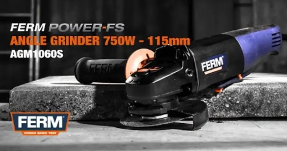 Ferm Agm1060s 115mm 750w Angle Grinder Instructions