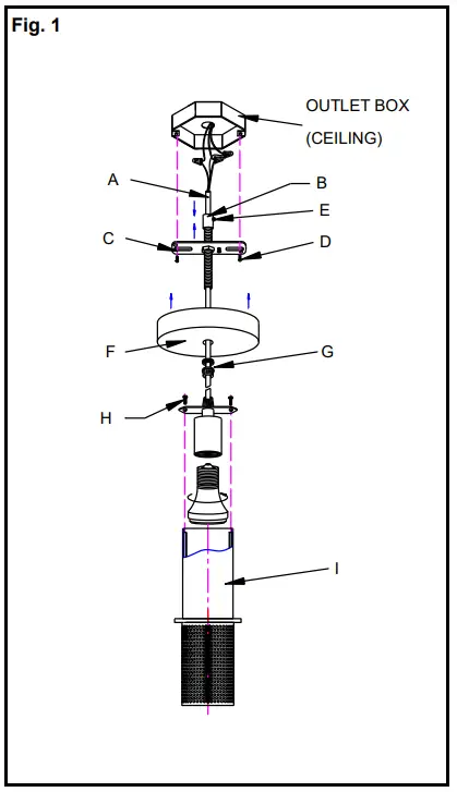 George Kovacs 9451 Larry Pendant Light - fig 1