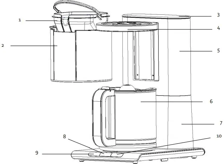 Fritel CO 2150 Coffee Maker-FIG2