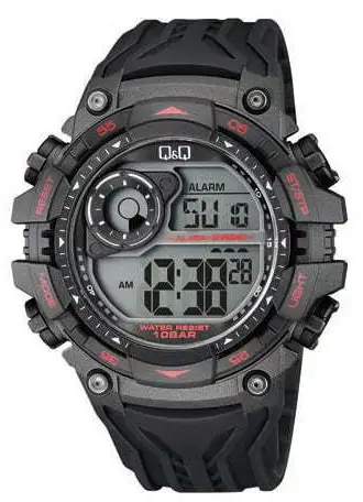 Q Q YP16701 Multi Function Sport LCD Watch