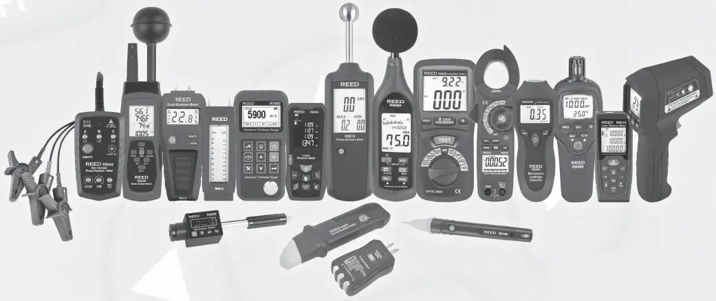 REED R1640 Thermocouple Thermometer - Figure 1