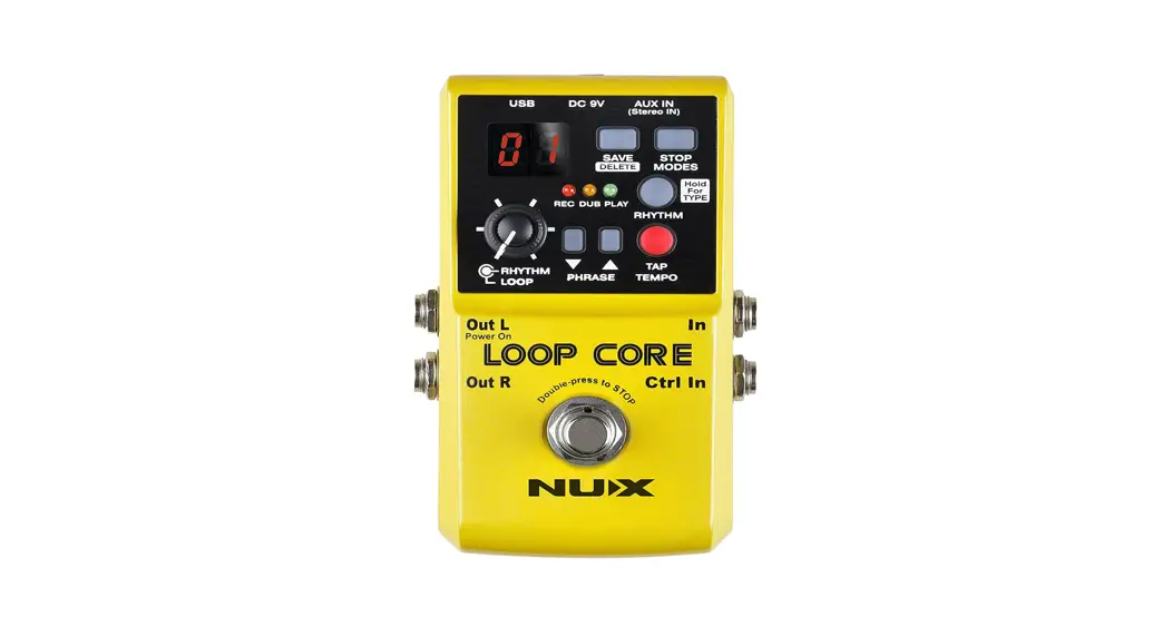 Nux Core Series Loop Station Loop Pedal User Manual